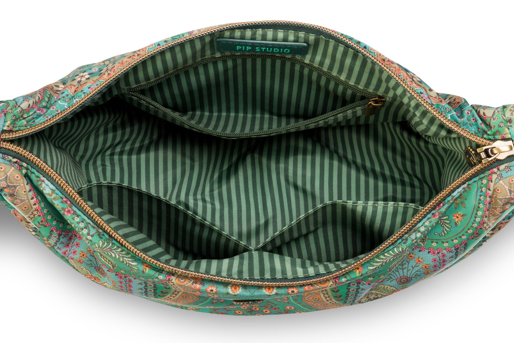 Сумка фигурная Freya Half Moon Jabali Green, 2,5 л, 34х10х16 см
