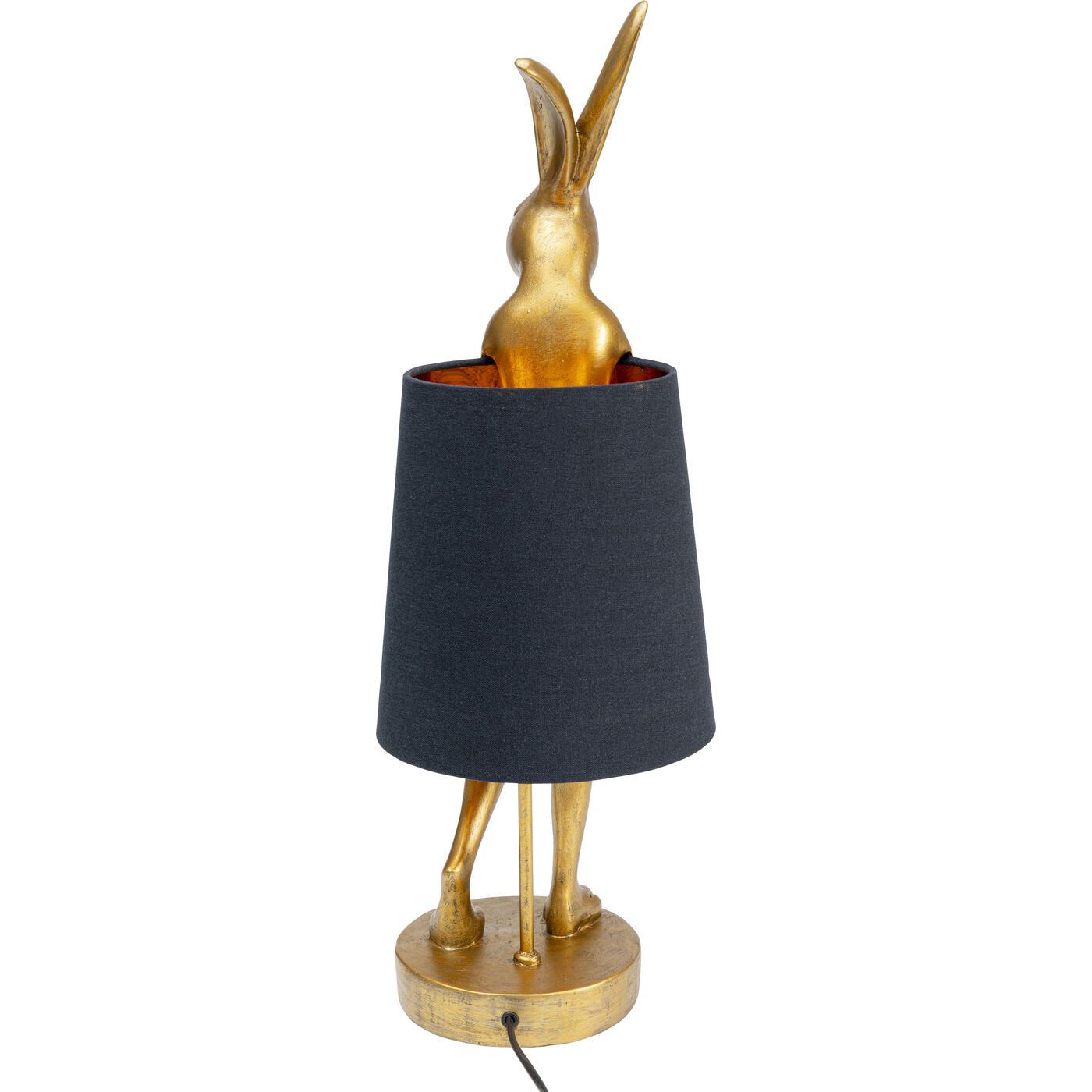 Светильник настольный Animal Rabbit Gold-Black ракурс 11