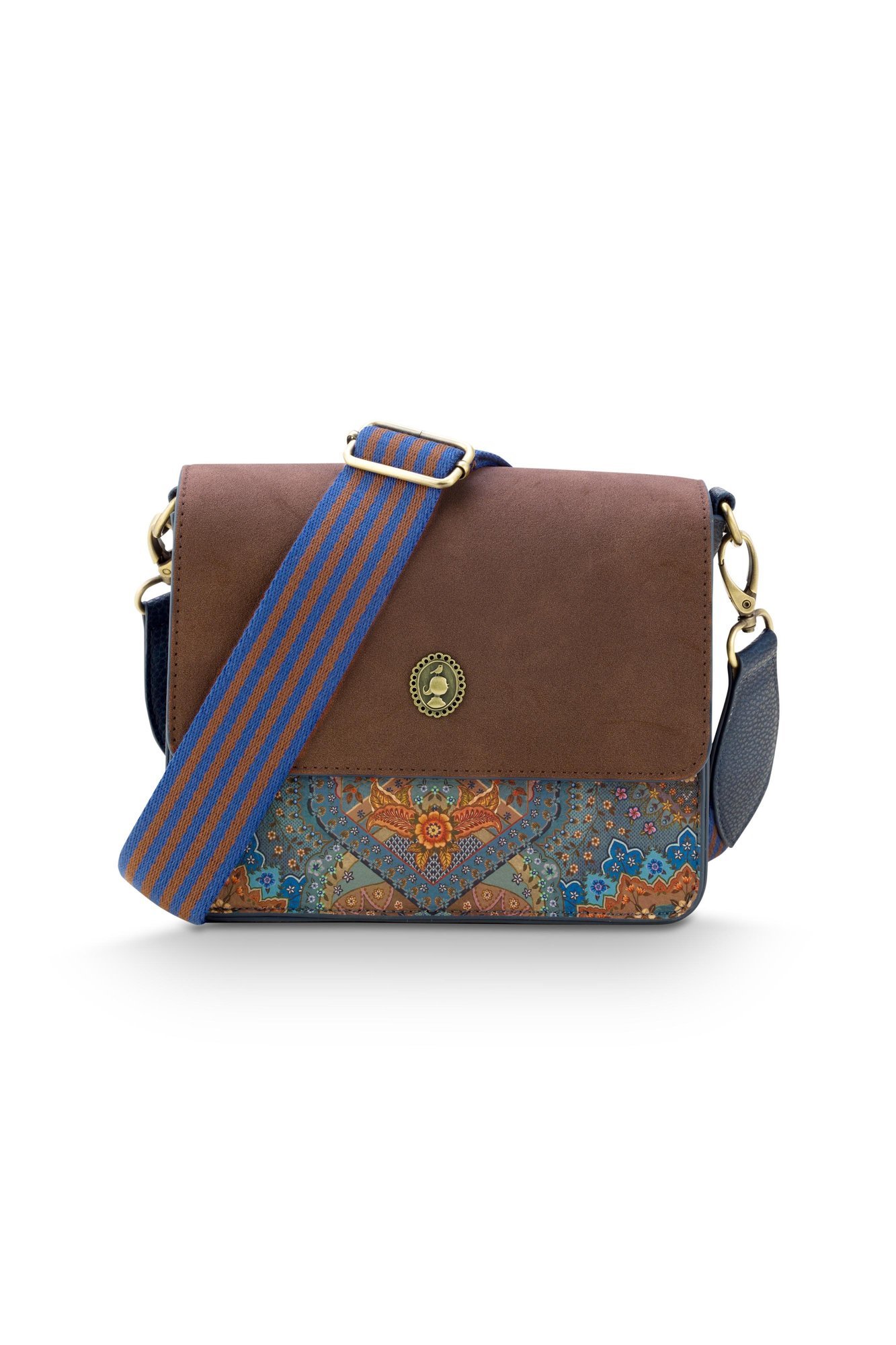 Сумка кросс-боди маленькая Fenna Cross Jabali Blue, 1,3 л ракурс 2