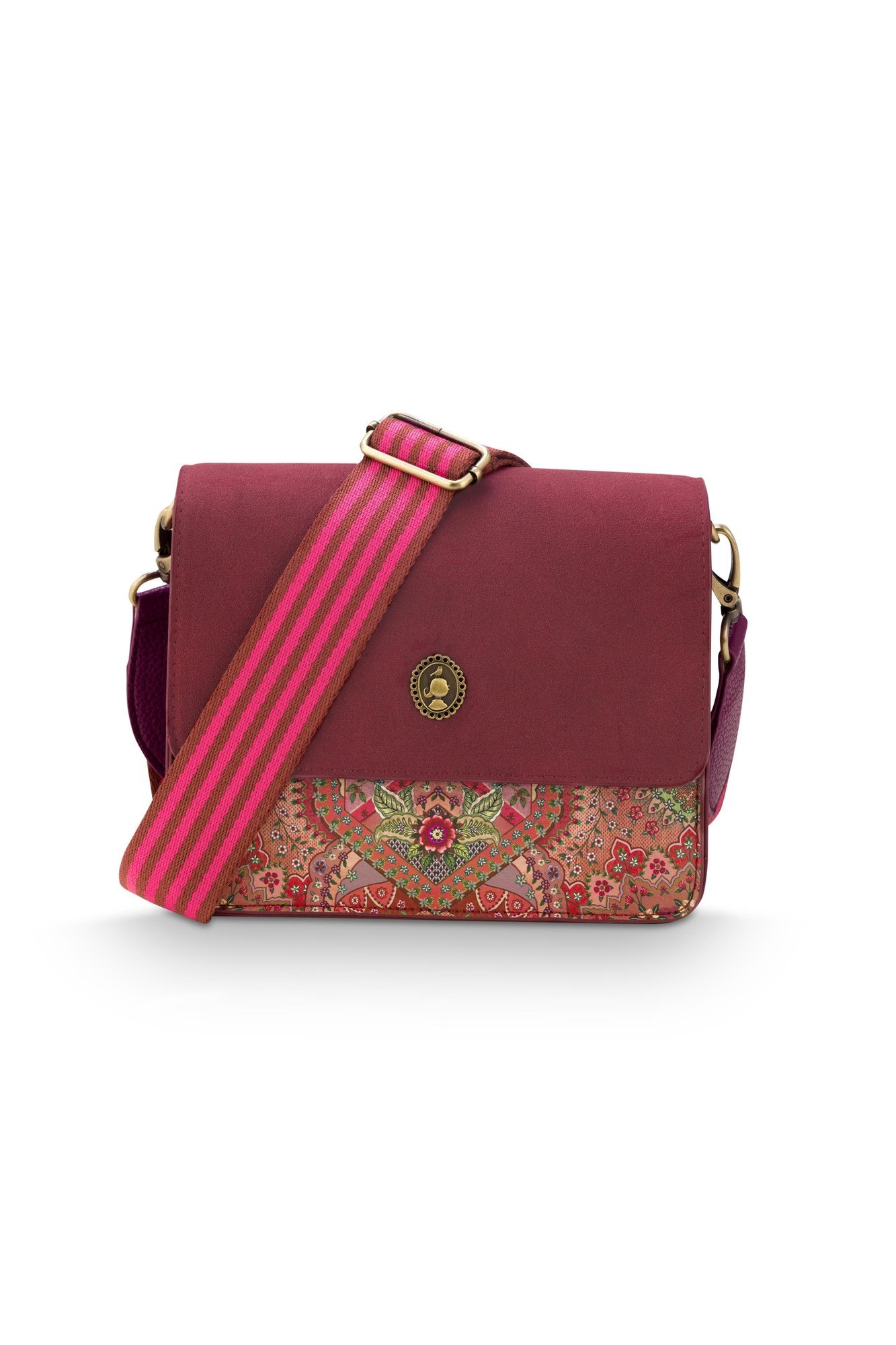 Сумка кросс-боди маленькая Fenna Cross Jabali Red, 1,3 л ракурс 2