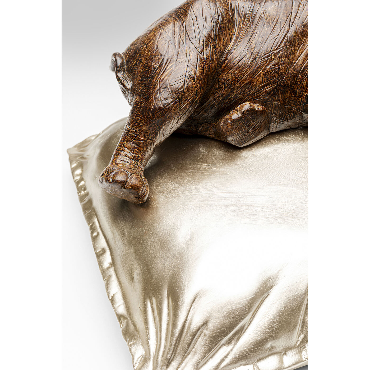 Фигура декоративная Sleeping Rhino Спящий носорог ракурс 3
