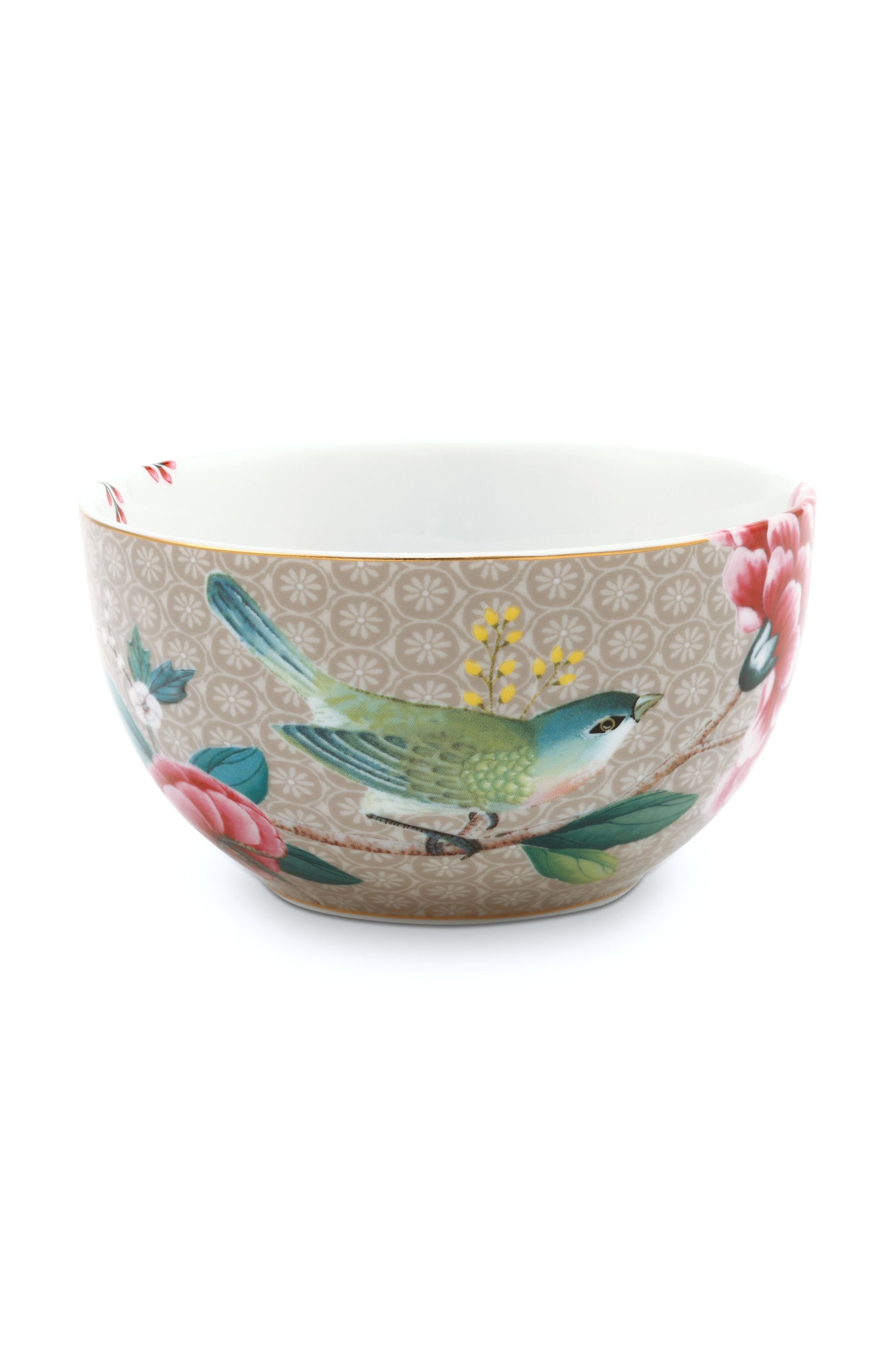 Набор пиал (2 шт. по Ø12 см) Blushing Birds Khaki ракурс 3