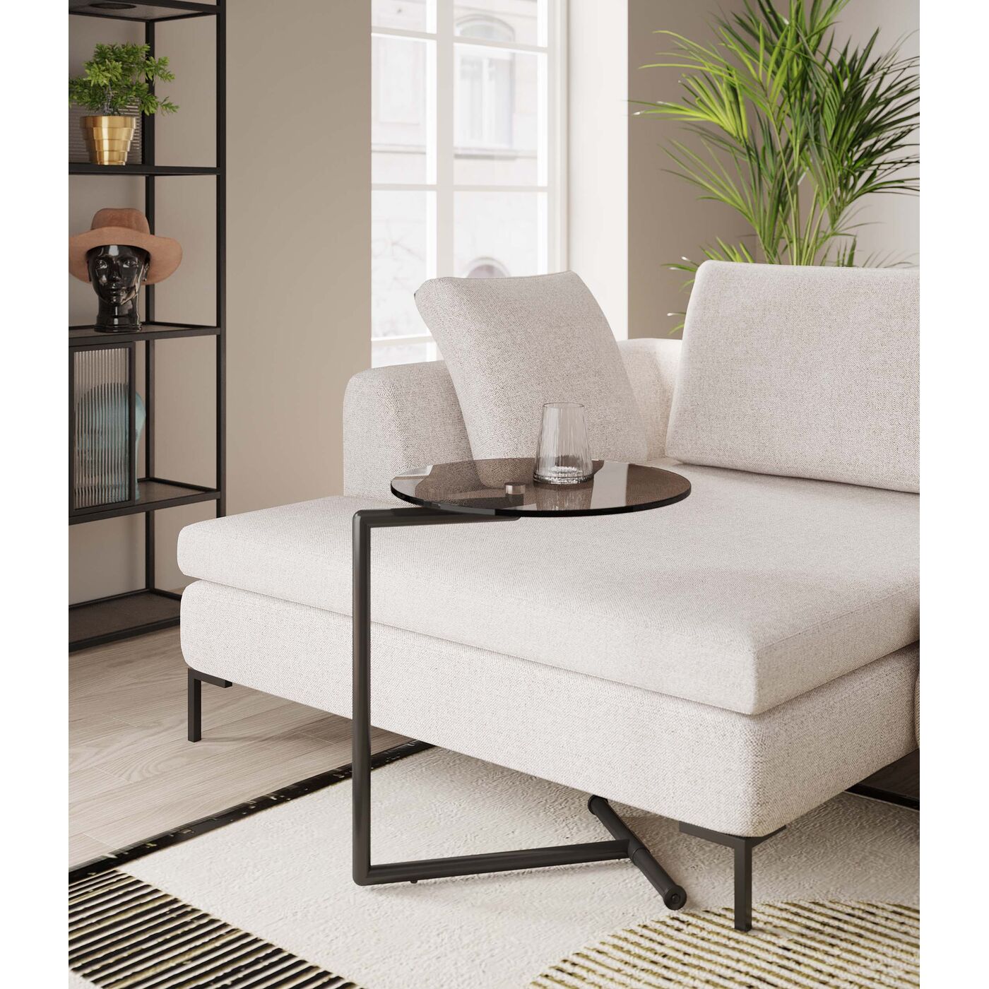 Стол приставной Easy Living Black ракурс 10