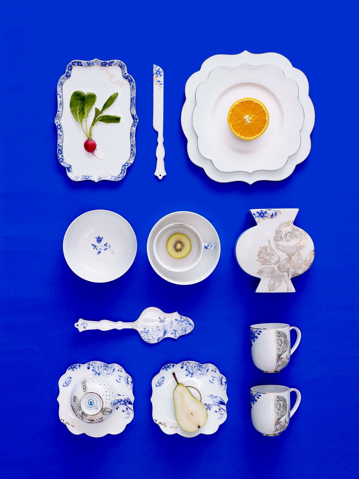Набор кружек больших (2 шт.) Royal White ракурс 5