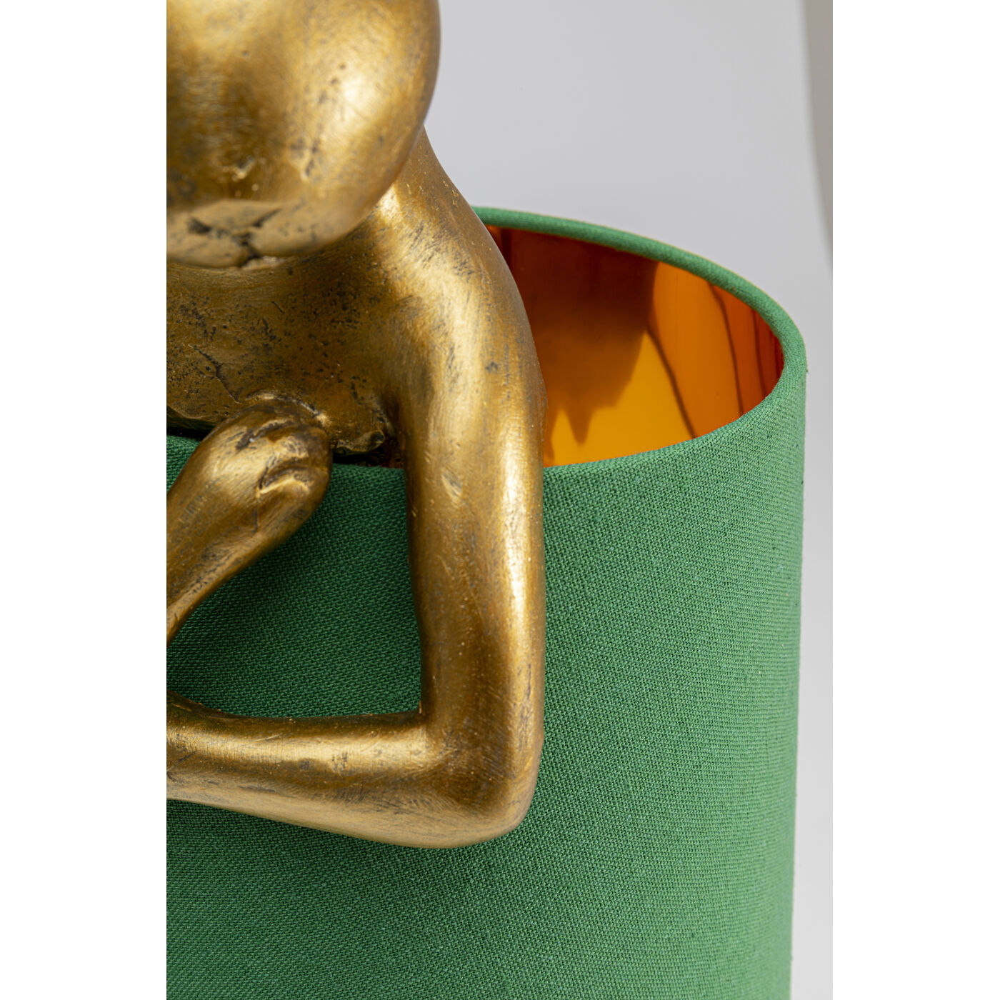 Светильник настольный Animal Rabbit Gold-Green ракурс 3