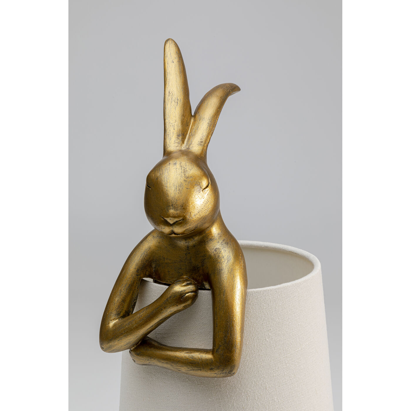 Светильник настольный Animal Rabbit Gold-White, 50 см
