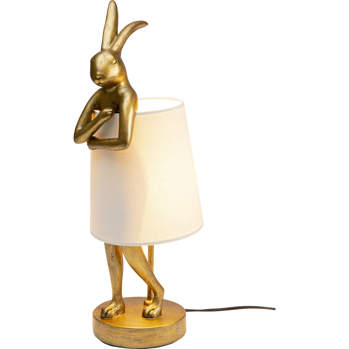 Светильник настольный Animal Rabbit Gold-White ракурс 7