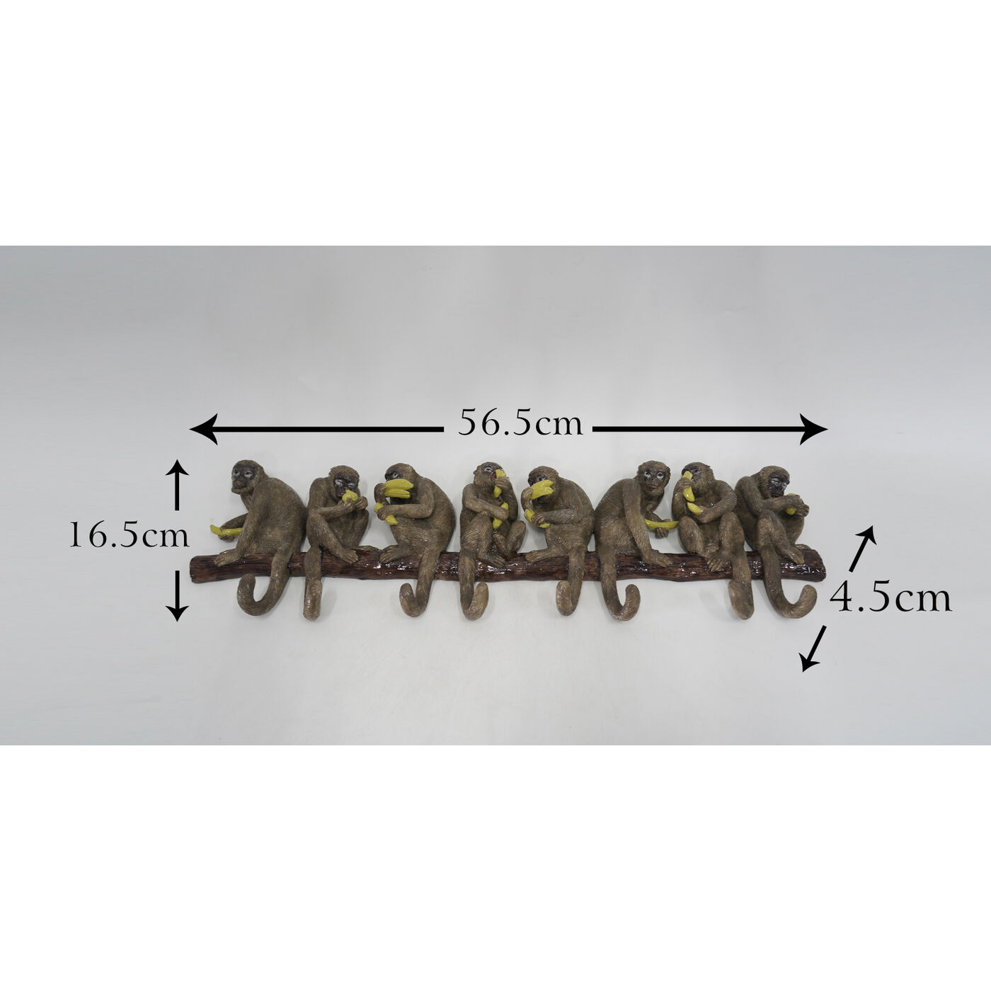 Вешалка настенная Monkey Lunch, 57 см