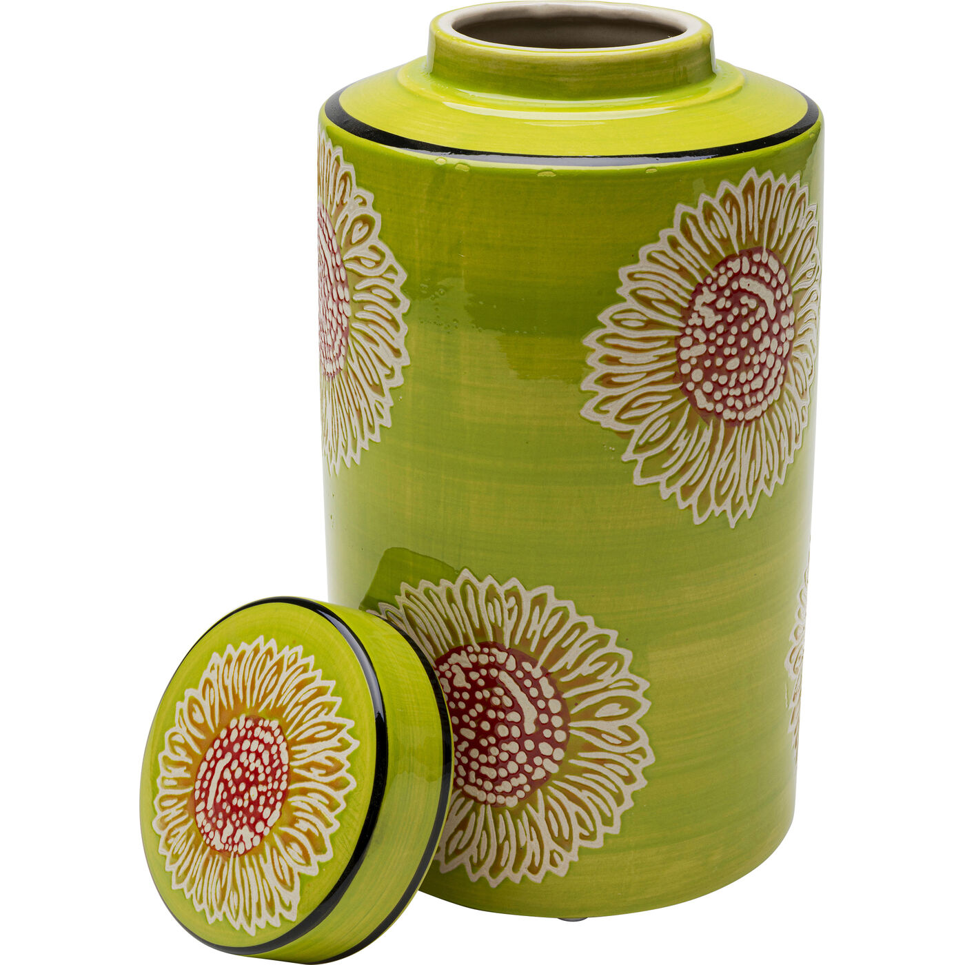 Банка декоративная Bloom Green ракурс 7