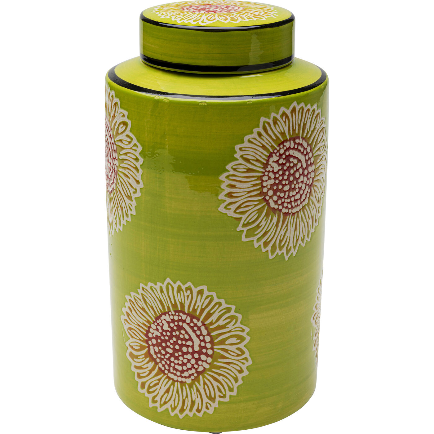 Банка декоративная Bloom Green ракурс 2