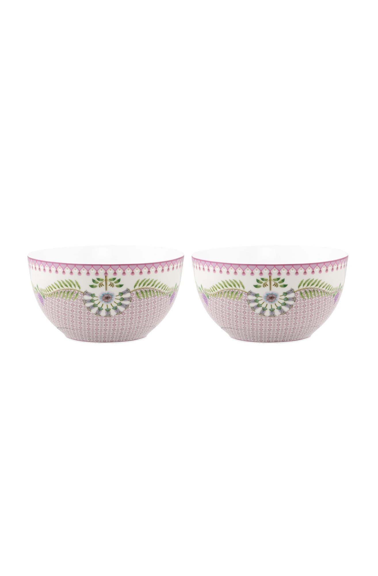 Набор пиал (2 шт. по Ø15 см) Lily&Lotus Tiles Lilac ракурс 2