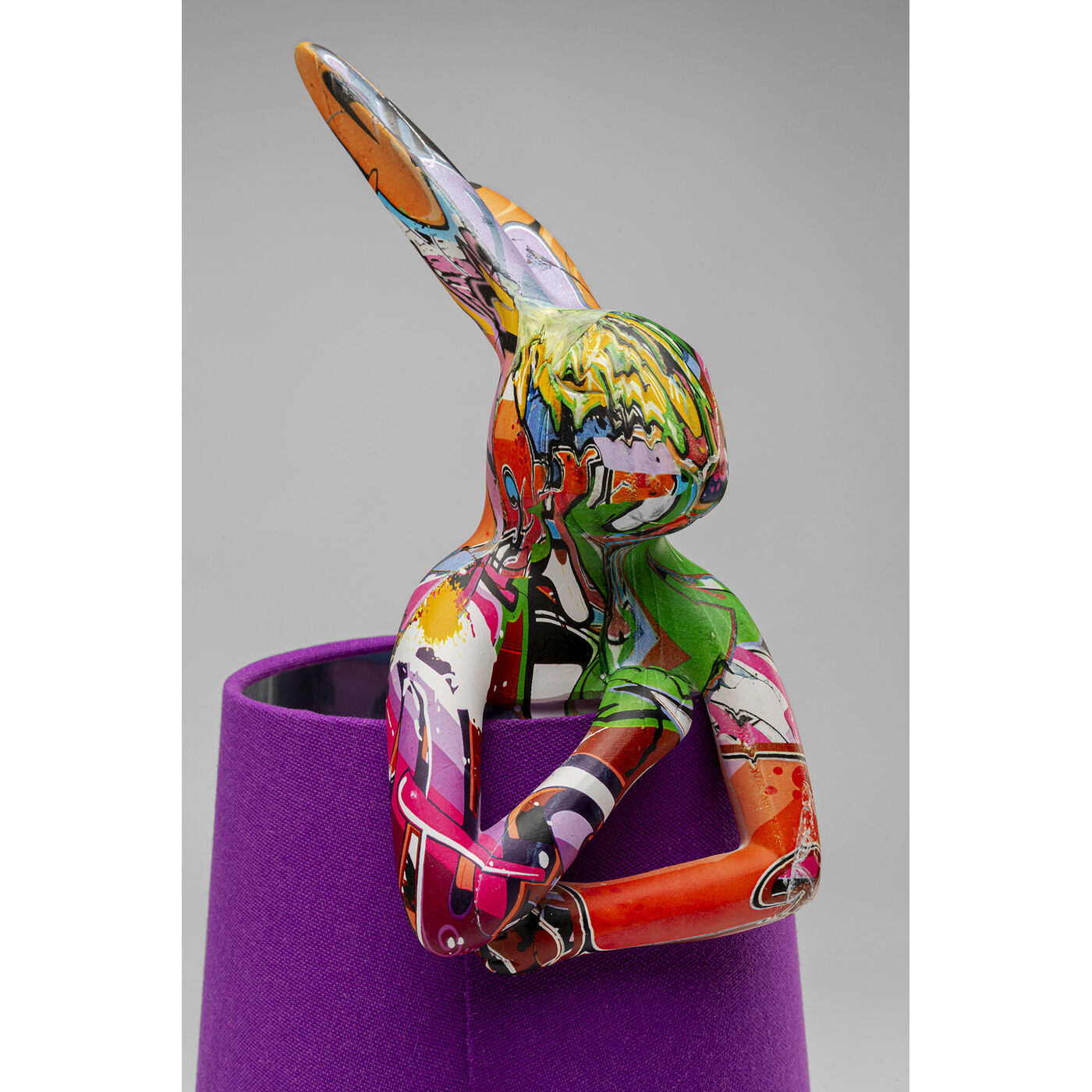 Светильник настольный Animal Rabbit Graffiti-Purple, 50 см