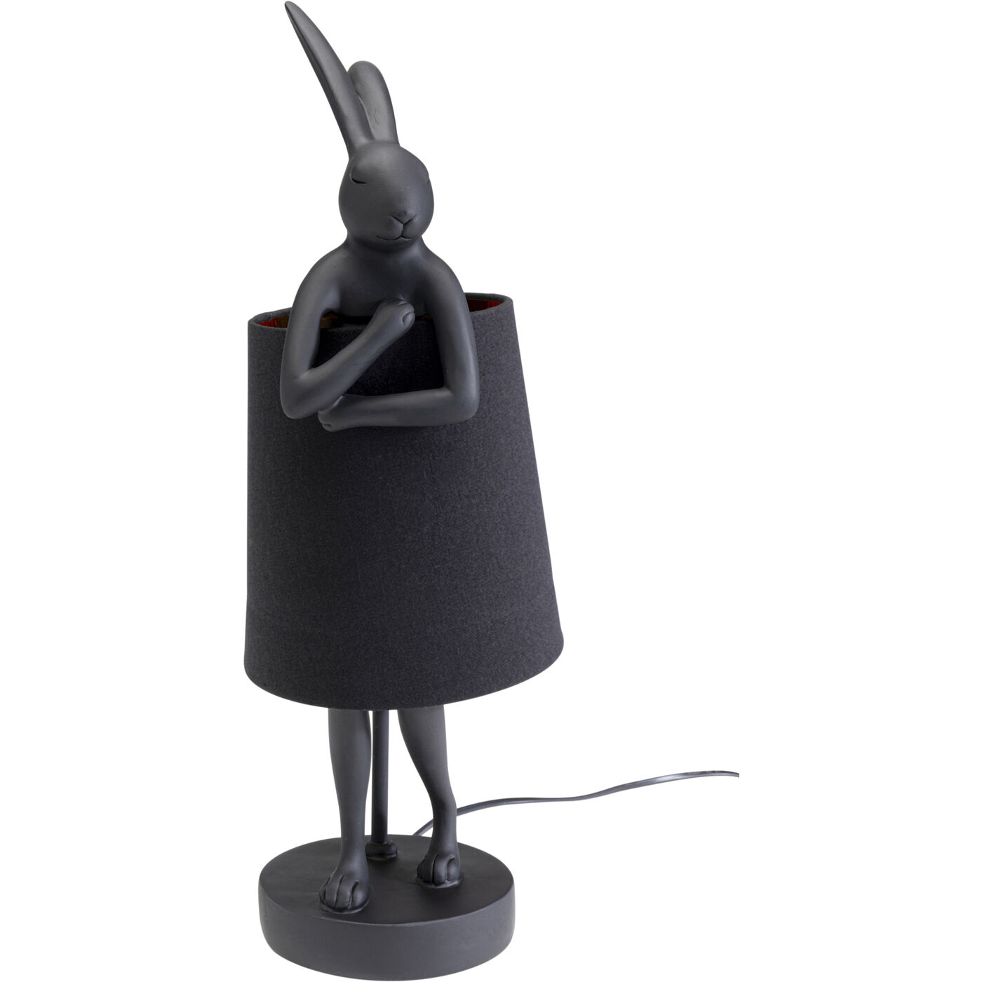 Светильник настольный Animal Rabbit Matt Black ракурс 8