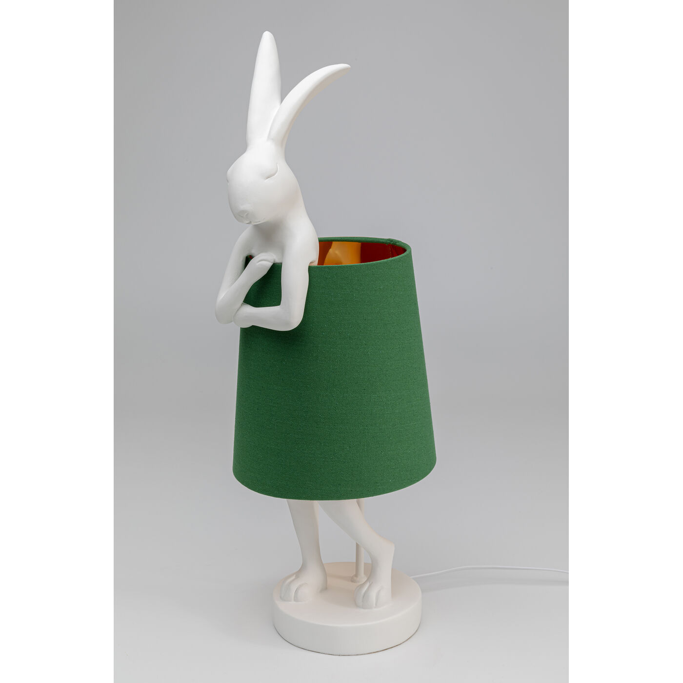 Светильник настольный Animal Rabbit White-Green ракурс 9