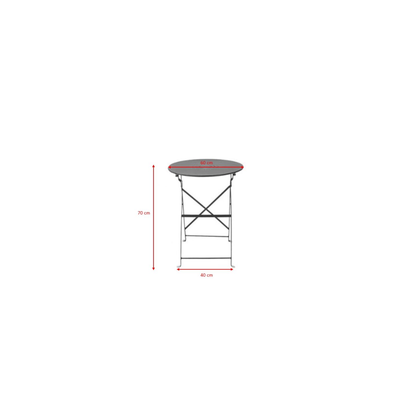 Стол раскладной Balcony ракурс 5