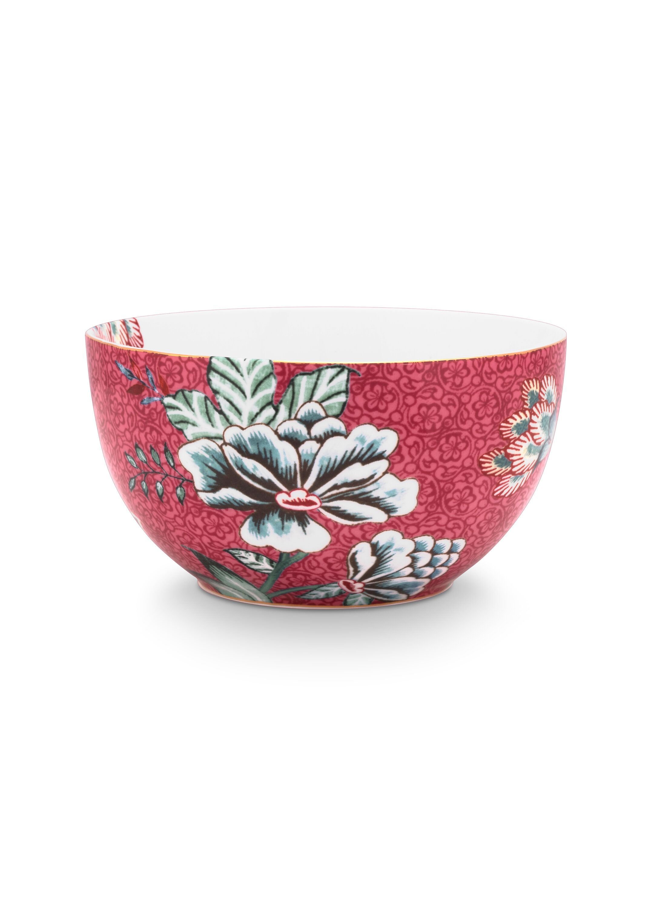 Набор пиал (2 шт. по Ø12 см) Flower Festival Dark Pink ракурс 4