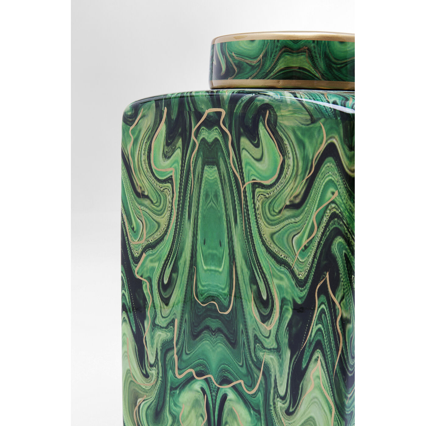 Банка декоративная Malachite, 42 см