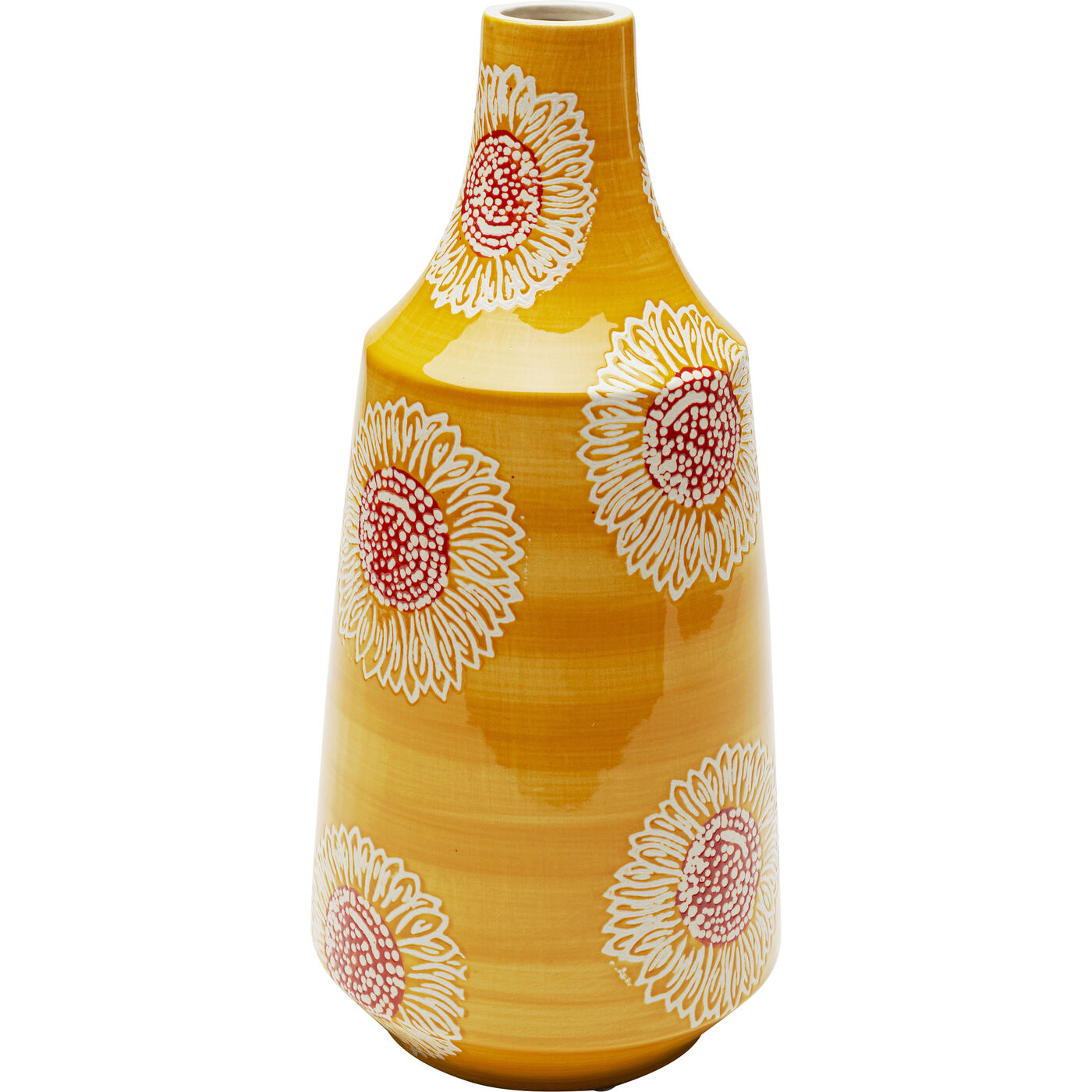 Ваза Big Bloom Yellow ракурс 2