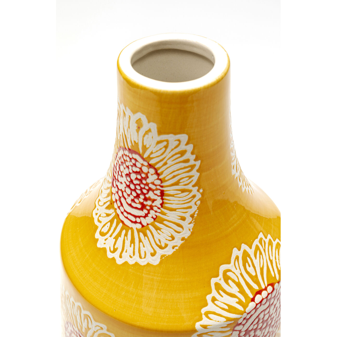 Ваза Big Bloom Yellow ракурс 3