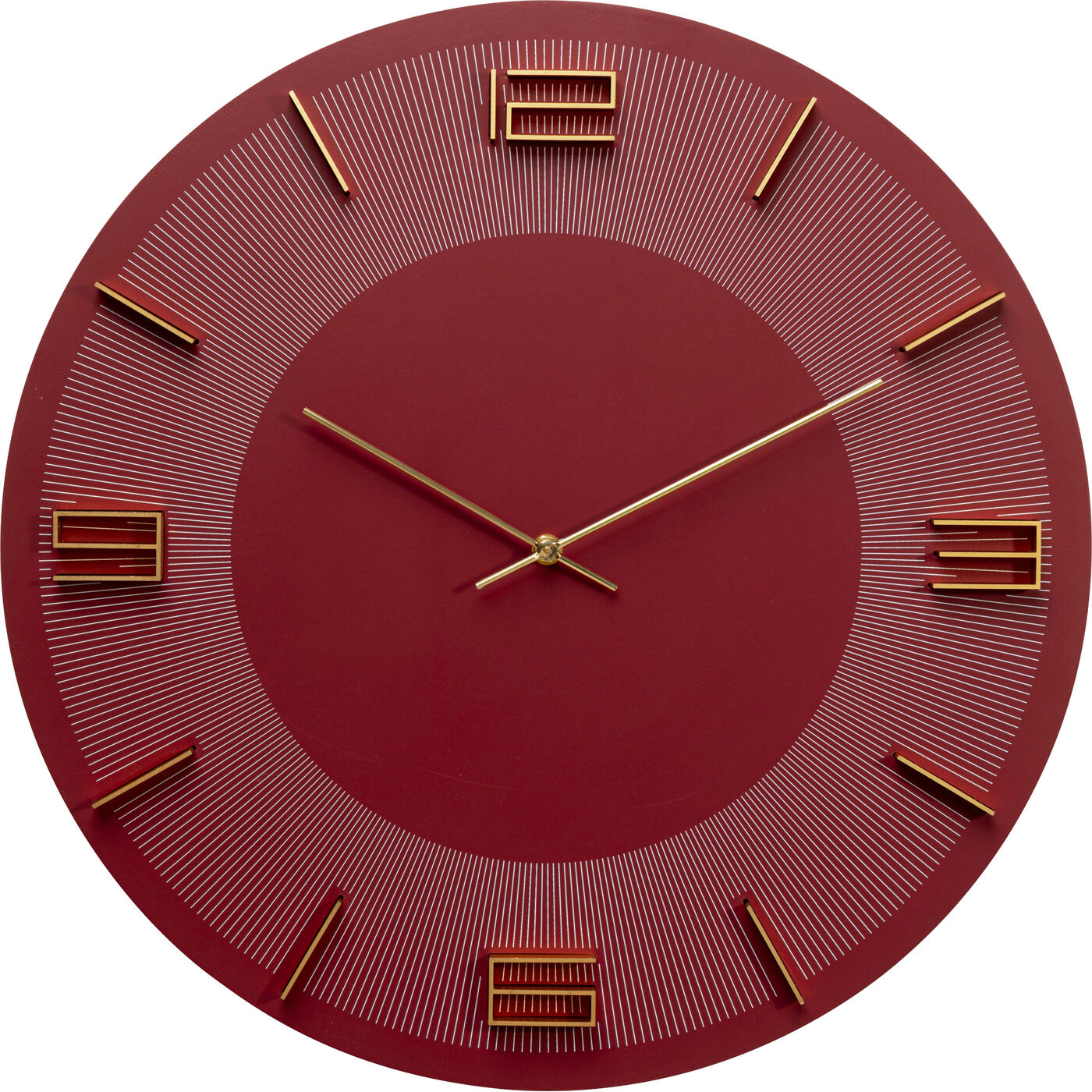 Часы настенные Leonardo Red-Gold, Ø49 см