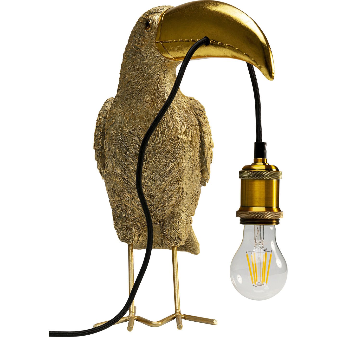 Светильник настольный Золотой тукан Toucan Gold ракурс 8