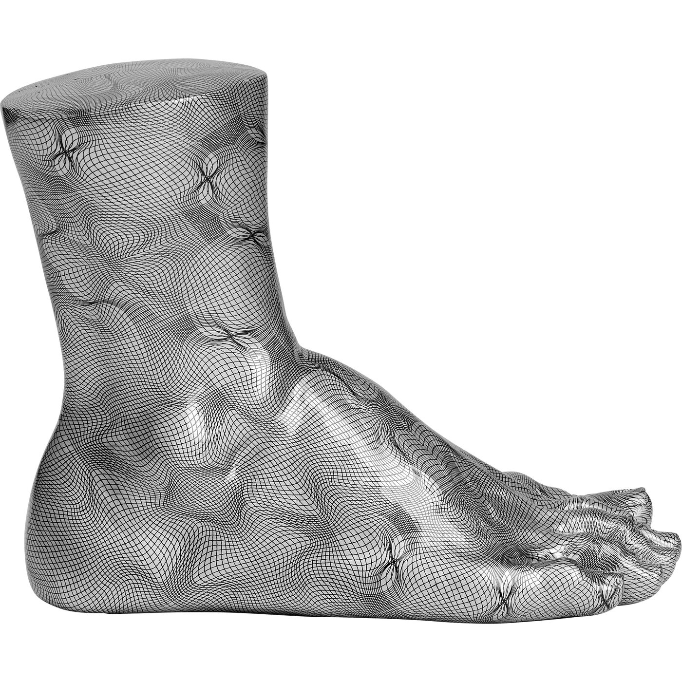 Объект декоративный Foot Grey ракурс 5