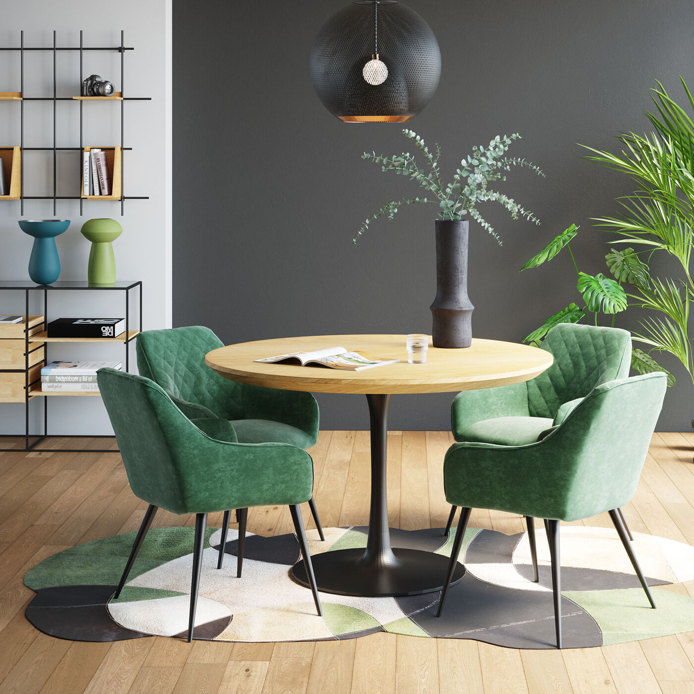 Кресло Bretagne Green ракурс 11