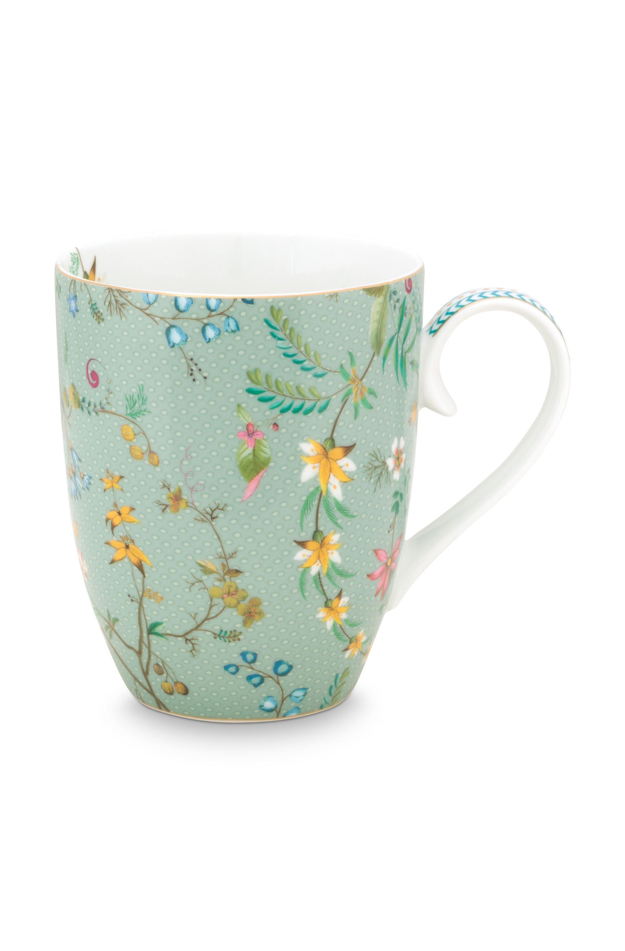Набор кружек больших (2 шт.) Jolie Dots Blue ракурс 3