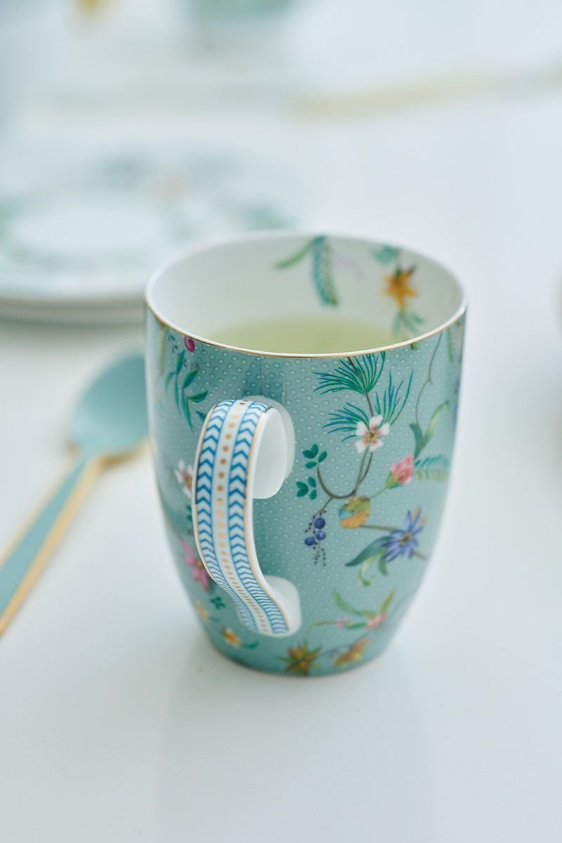 Набор кружек больших (2 шт.) Jolie Dots Blue ракурс 7