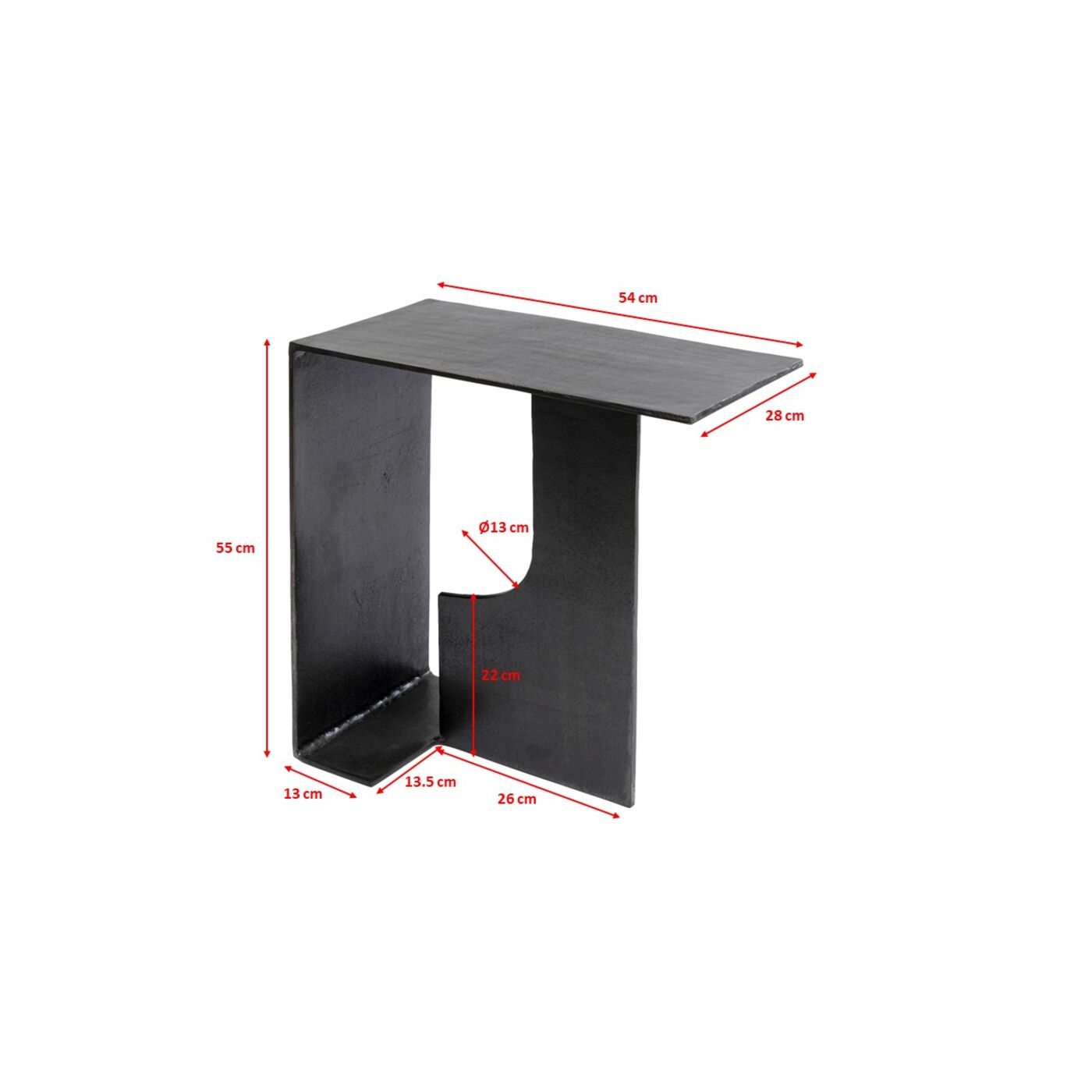Стол приставной Montagna Rectangular ракурс 5