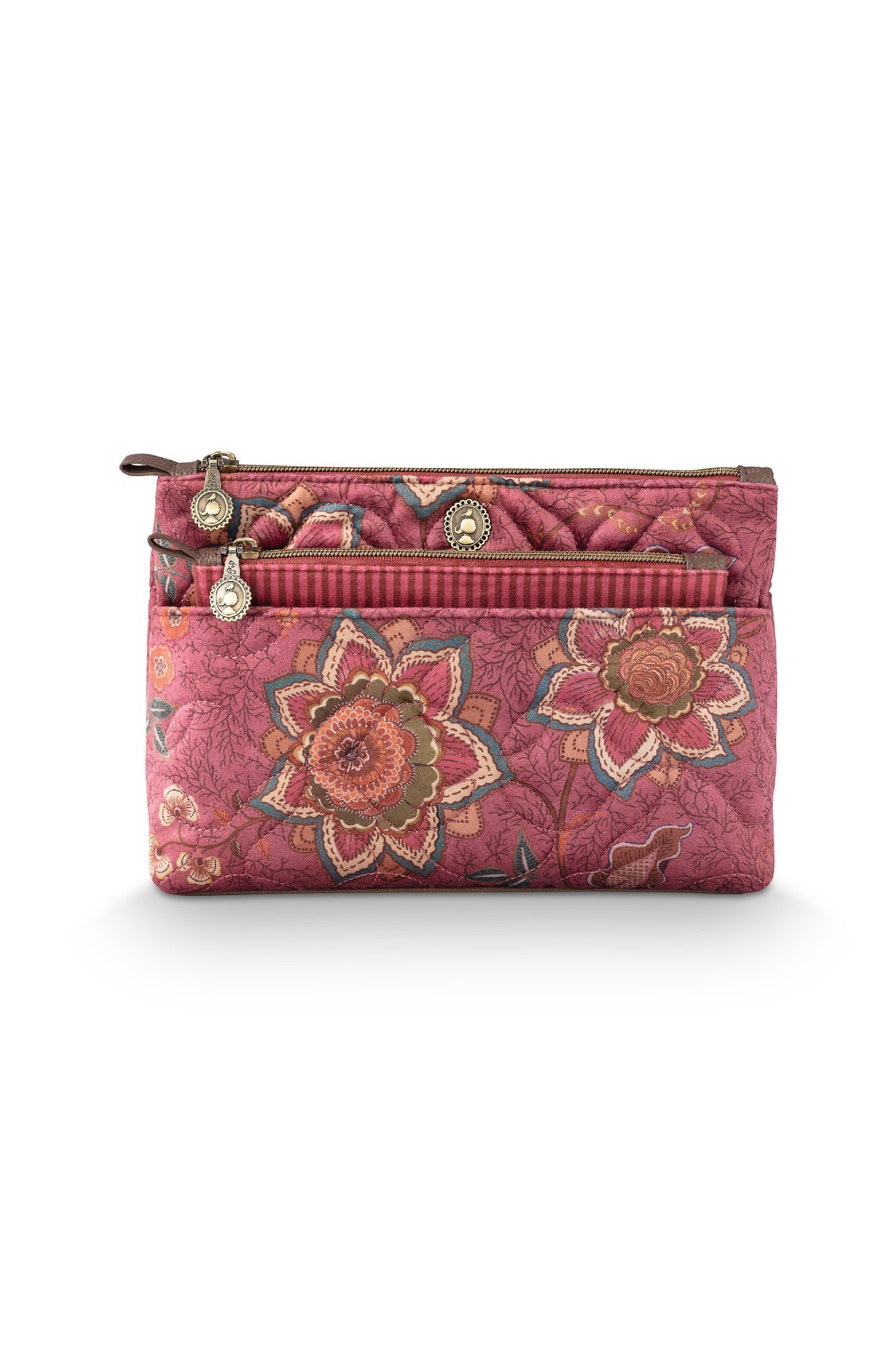 Набор косметичек (2 шт.) Mumbai Morning Pink, 26х18х7,5 см и 22х13х1 см ракурс 2