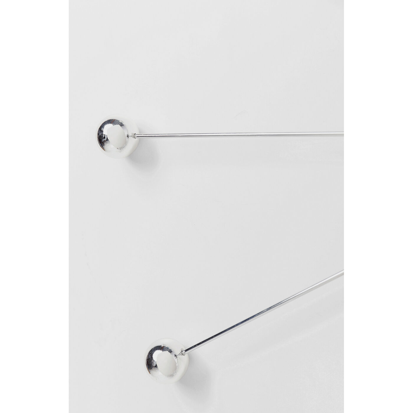 Часы настенные Like Umbrella Balls Chrome ракурс 5