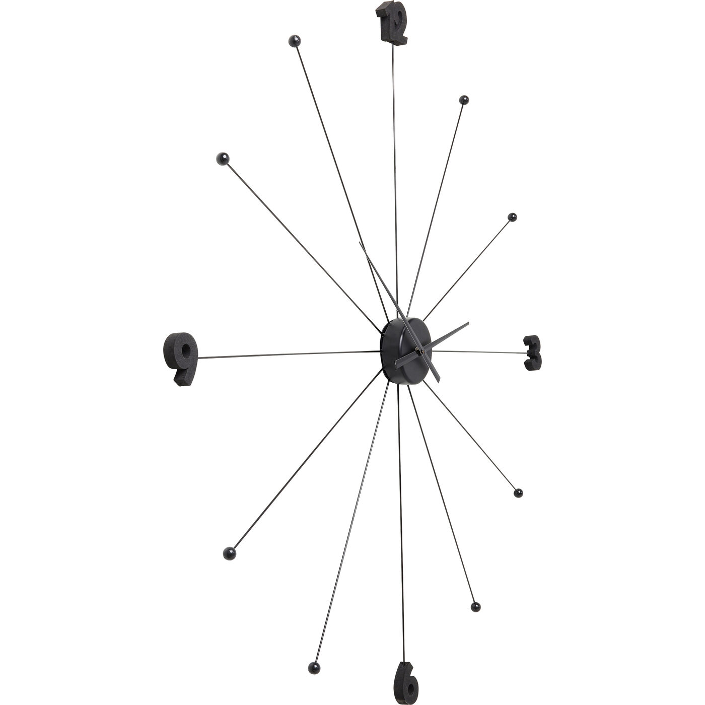 Часы настенные Like Umbrella Black ракурс 8