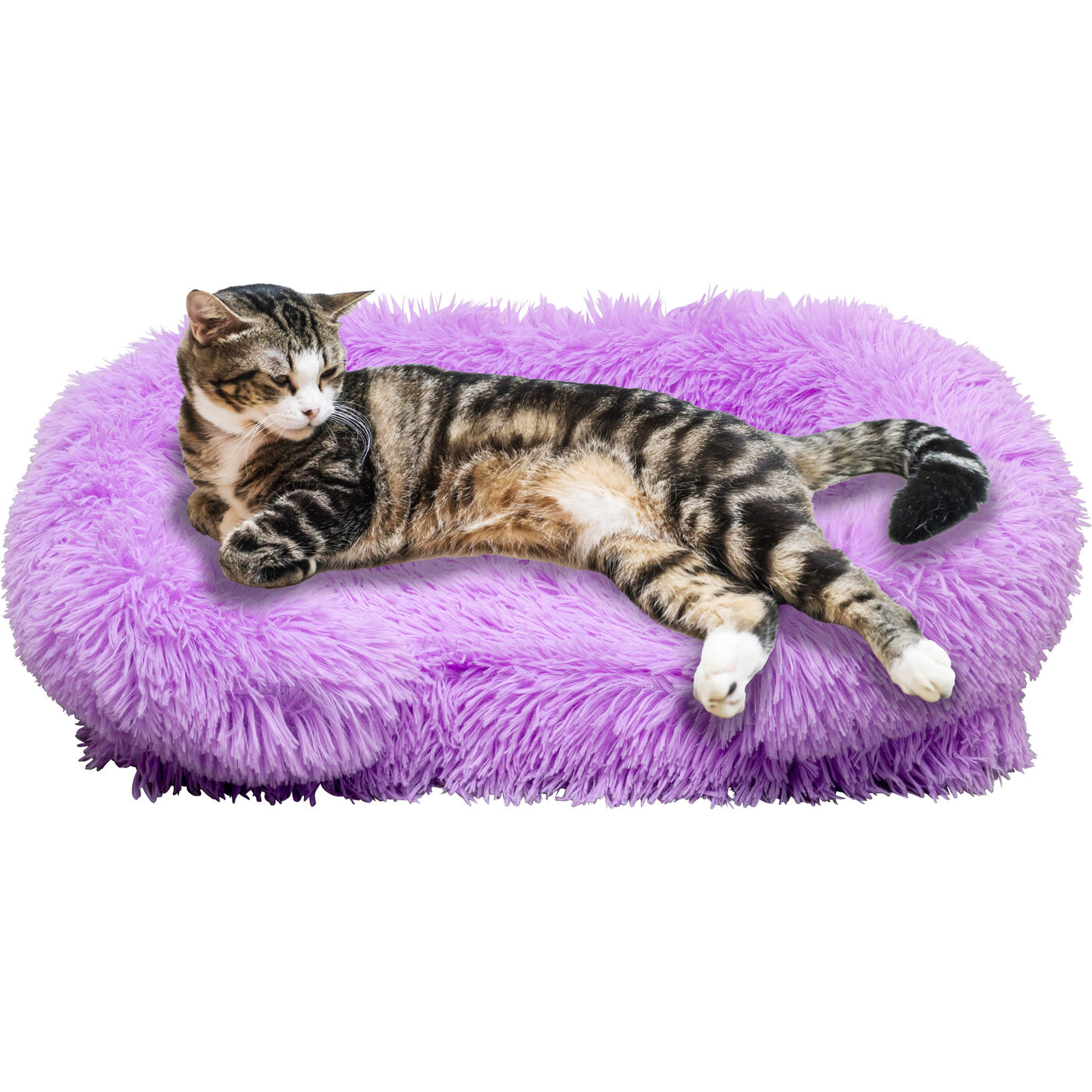 Лежанка Fluffy Purple ракурс 2