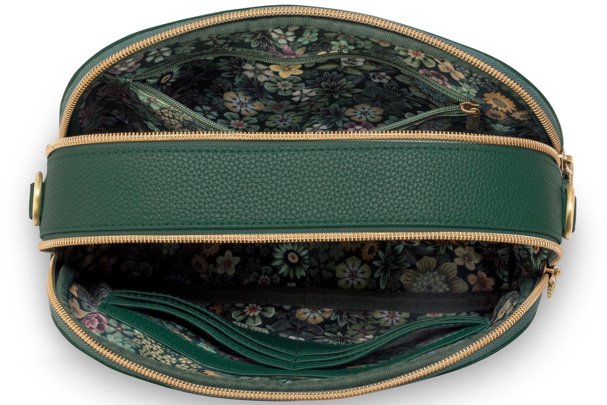 Сумка кросс-боди средняя Frida Green, 2,5 л, 26,5х7,6х16,5 см