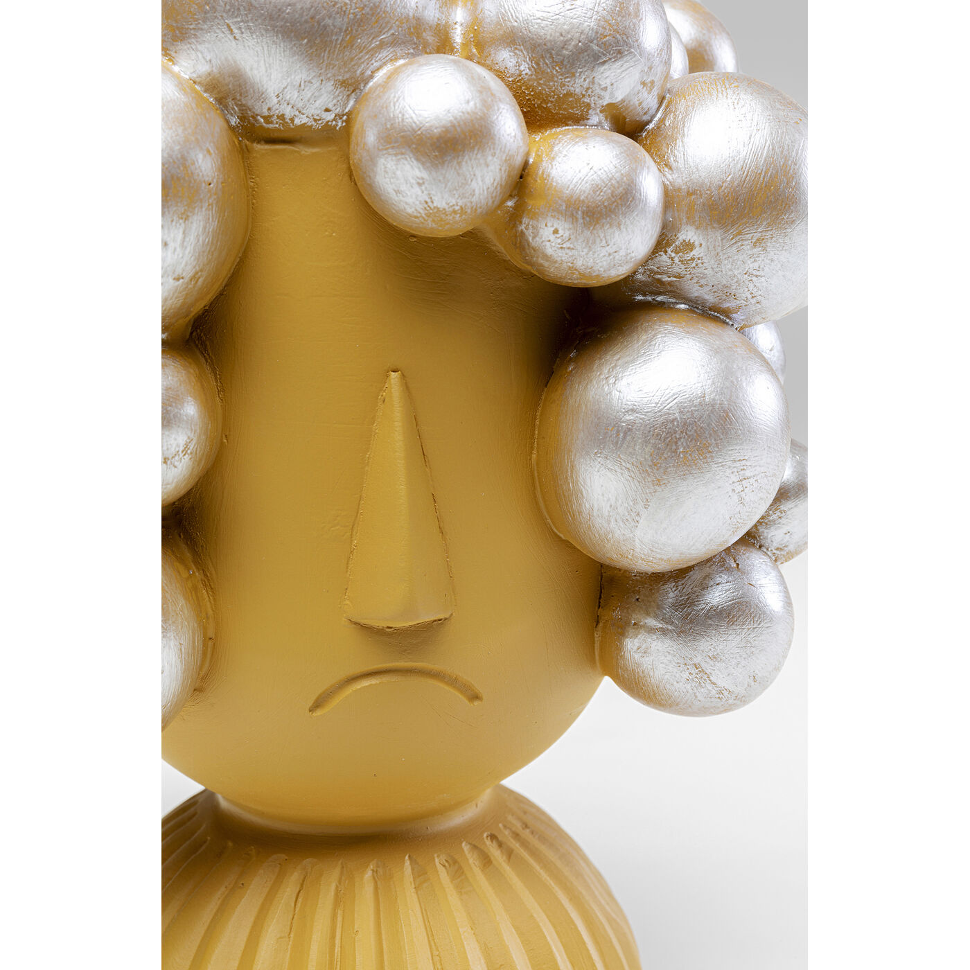 Объект декоративный Hairstyle Yellow, 19 см