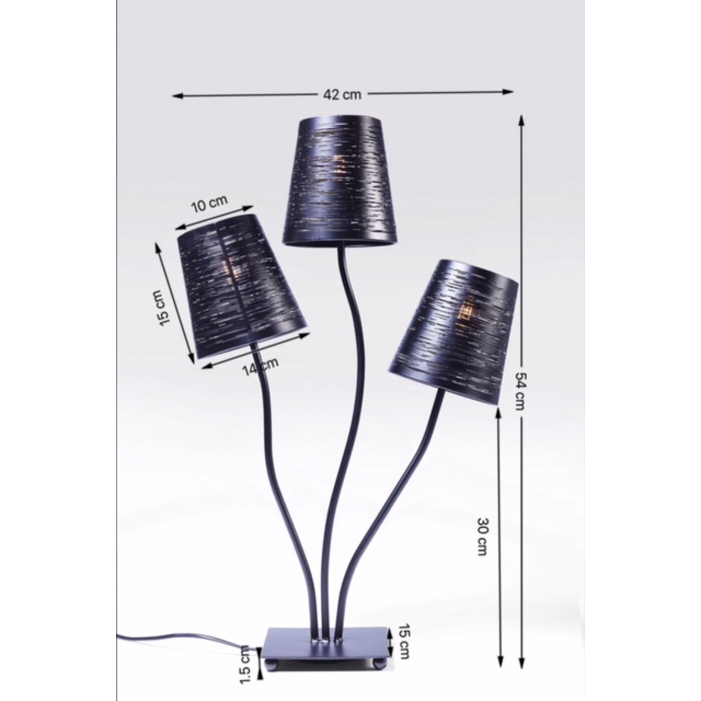 Светильник настольный Flexible Black Tre ракурс 6