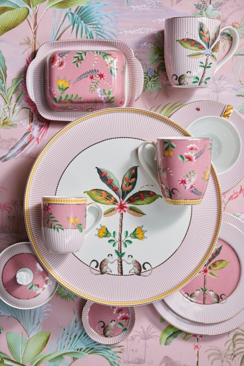Набор тарелок (2 шт. по Ø17 см) La Majorelle Pink