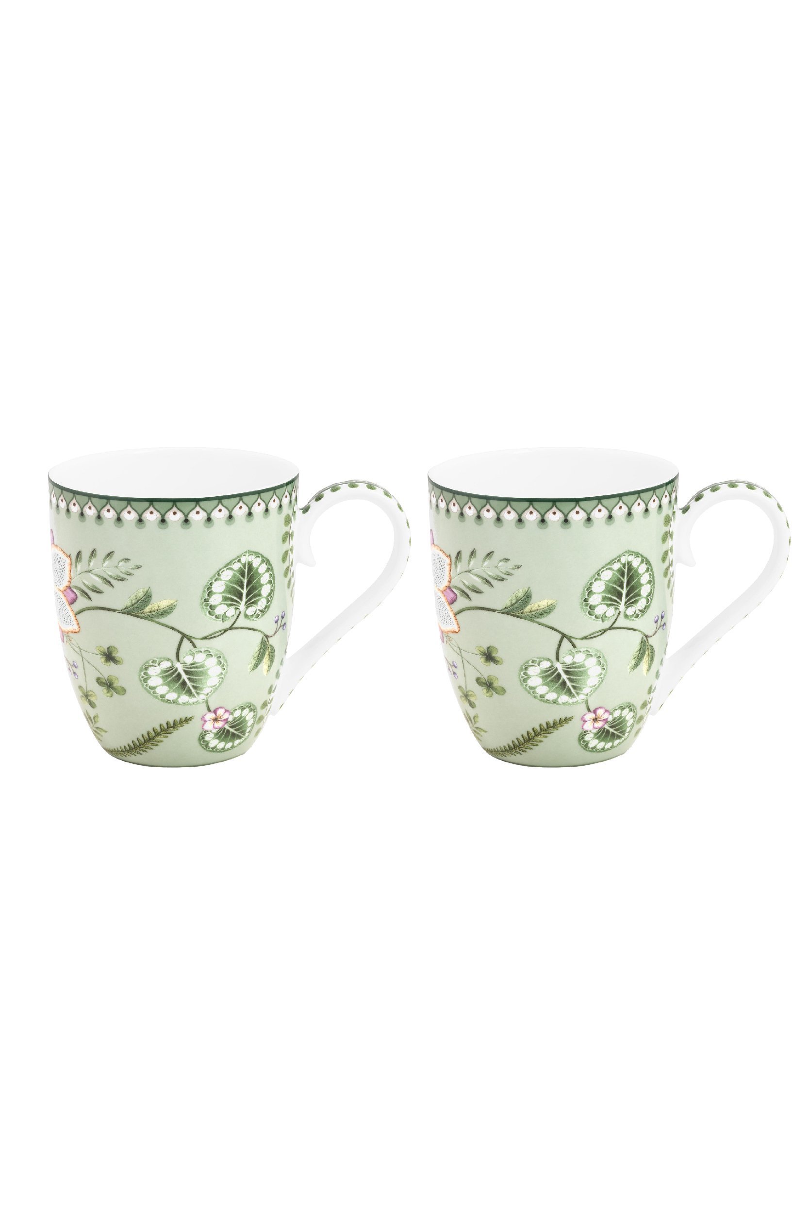 Набор кружек XL (2 шт.) Lily&Lotus Light Green ракурс 2