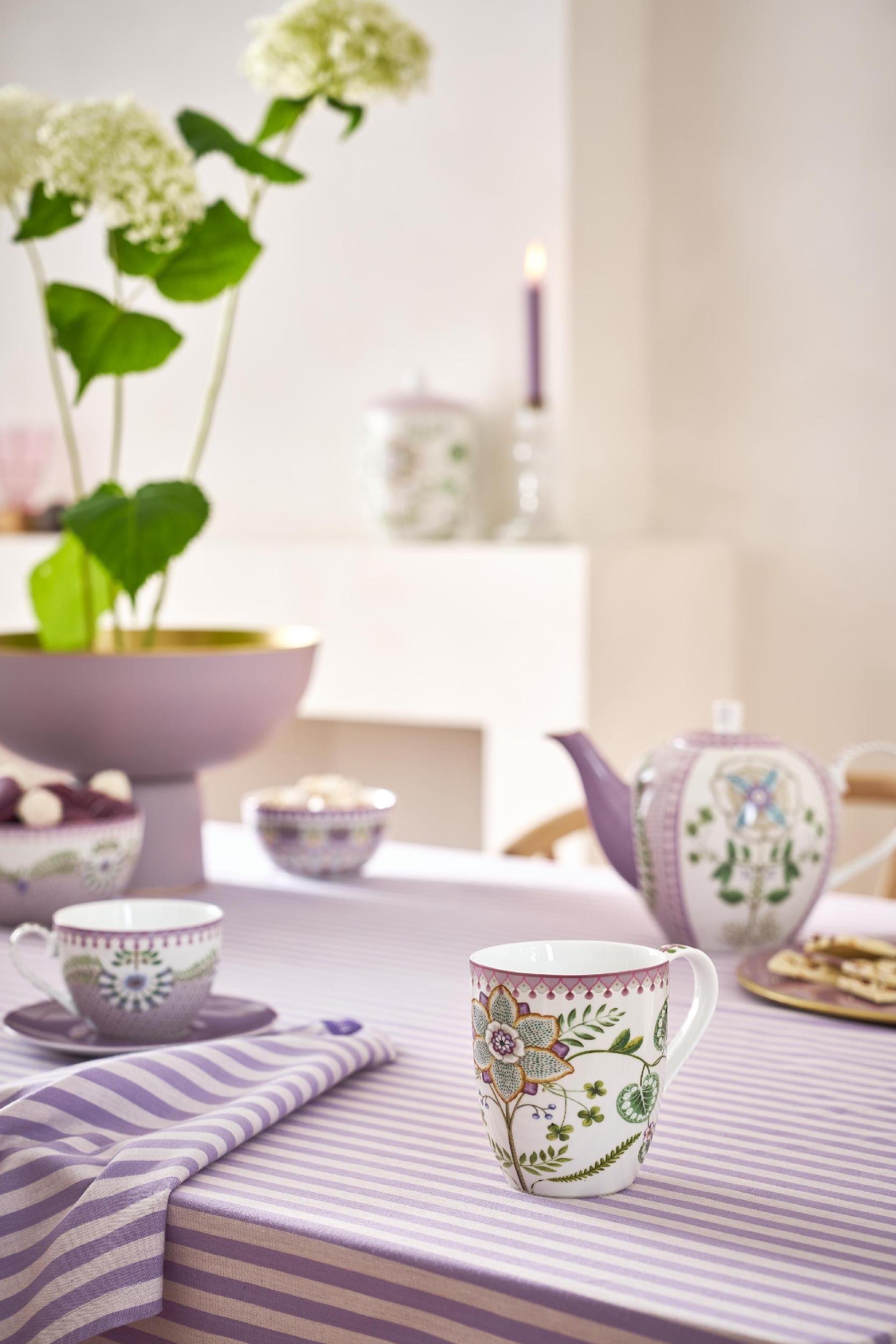 Набор кружек XL (2 шт.) Lily&Lotus Off White, 450 мл