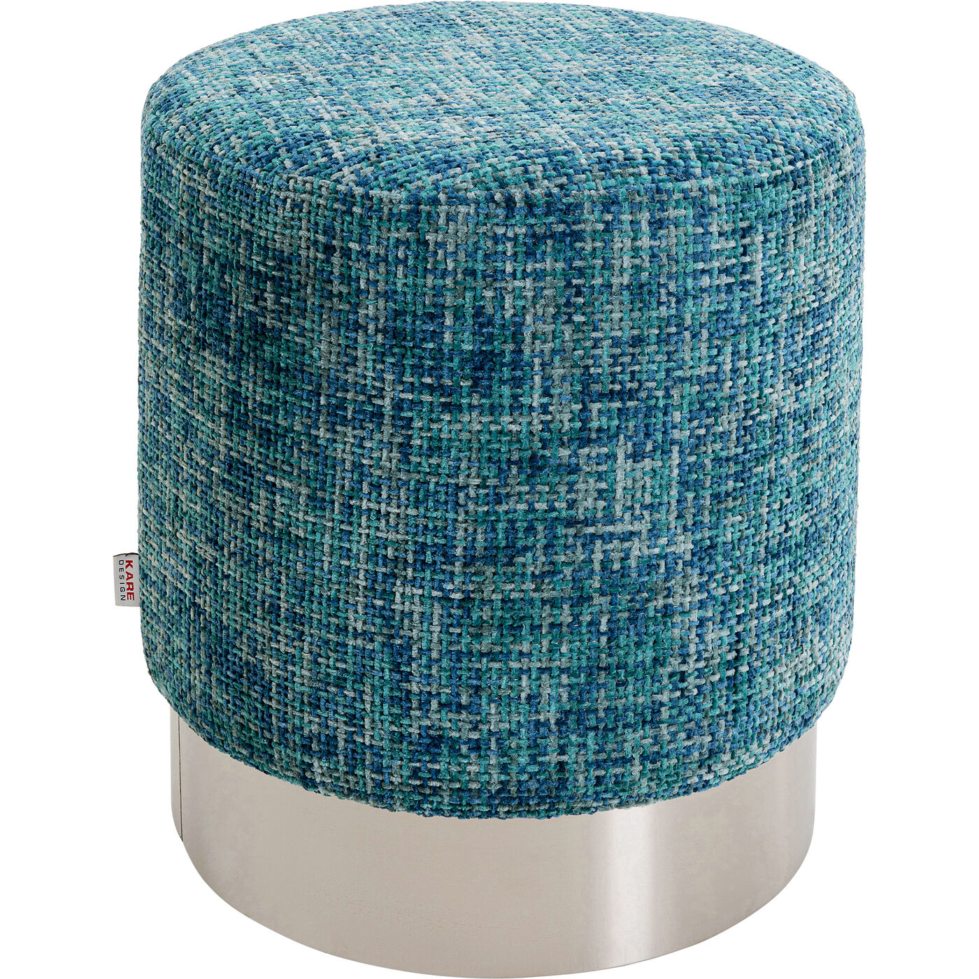 Пуф Cherry Dining Silber Light Blue, Ø39 см
