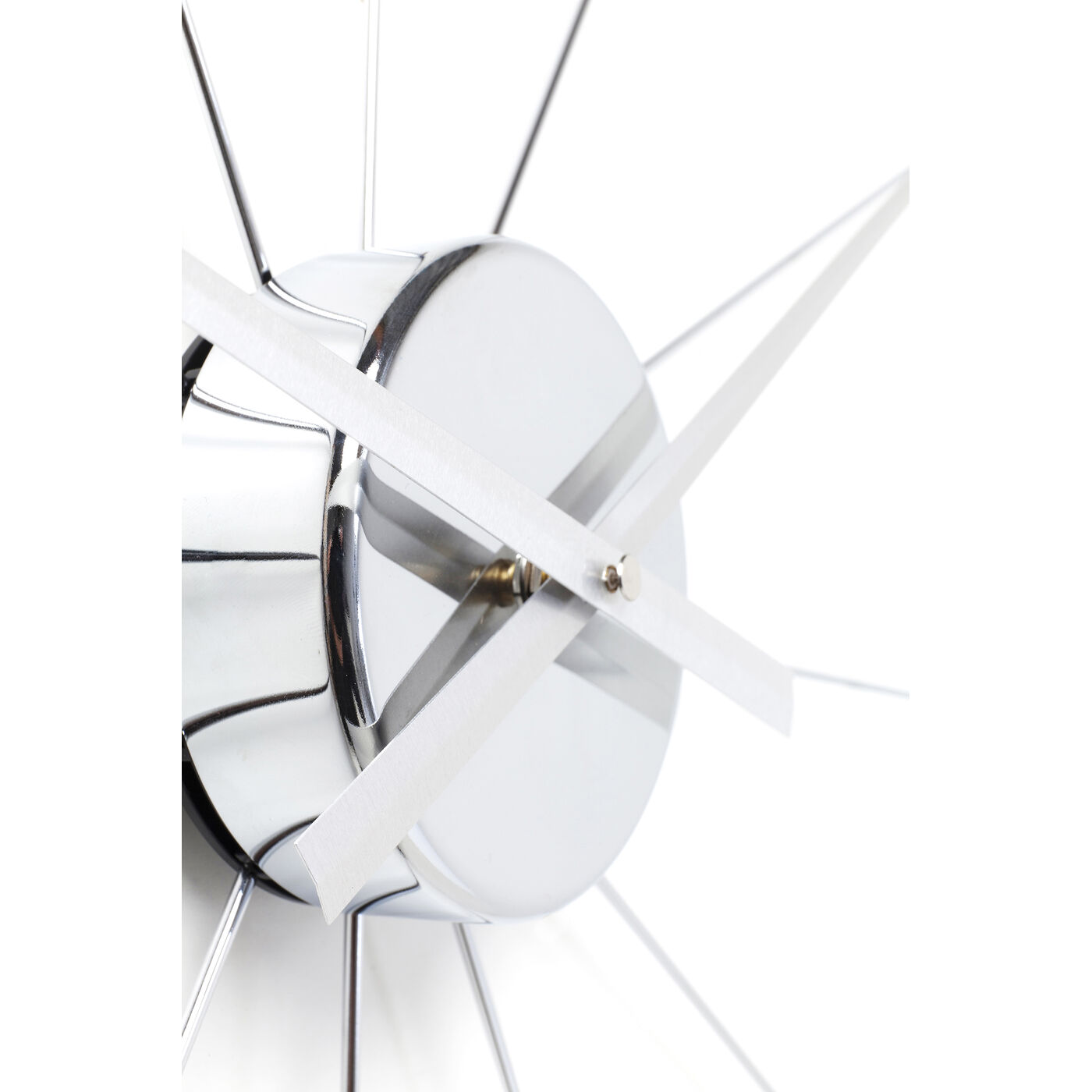 Часы настенные Like Umbrella Chrome ракурс 3