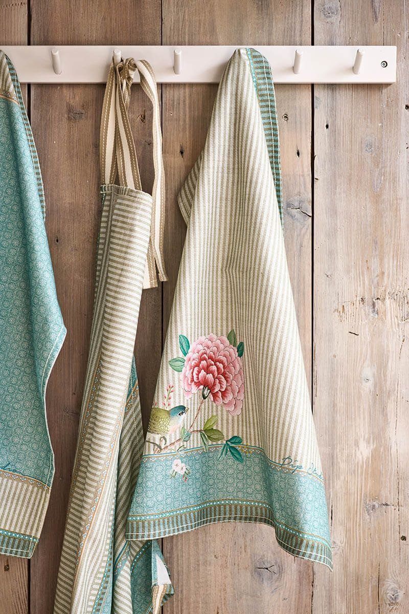 Полотенце кухонное Blushing Birds Khaki, 50х70 см