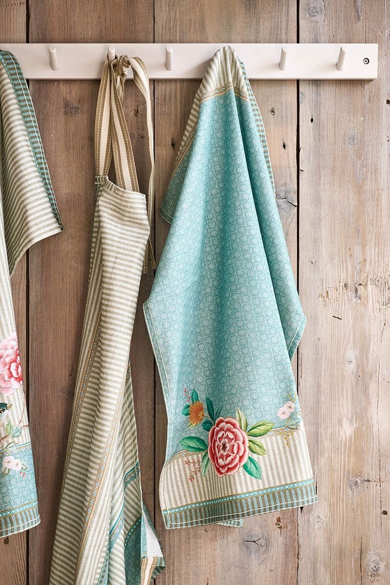 Полотенце кухонное Blushing Birds Blue, 50х70 см