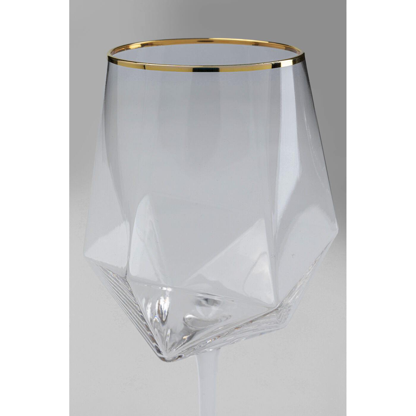 Бокал для вина Diamond Gold Rim, 525 мл
