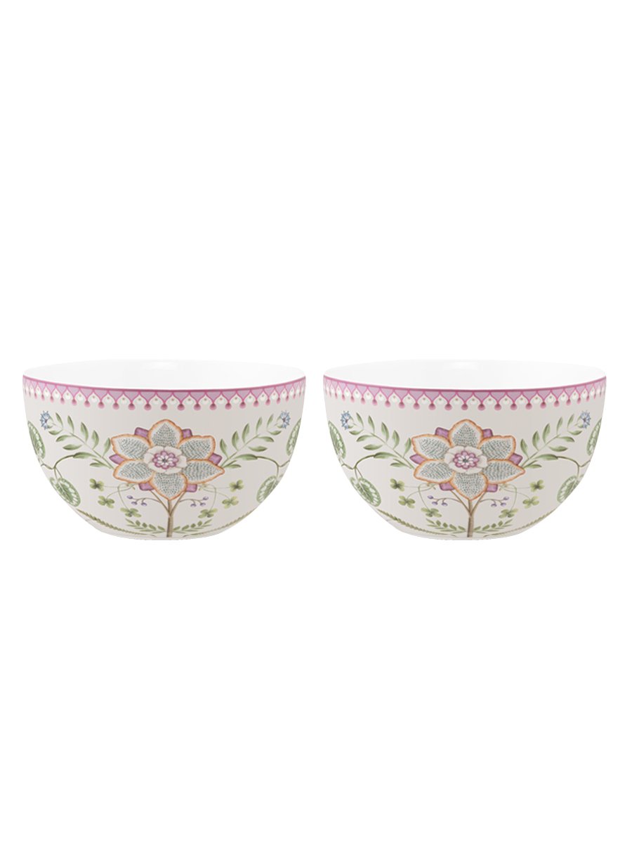 Набор пиал (2 шт.) Lily&Lotus Off White ракурс 2
