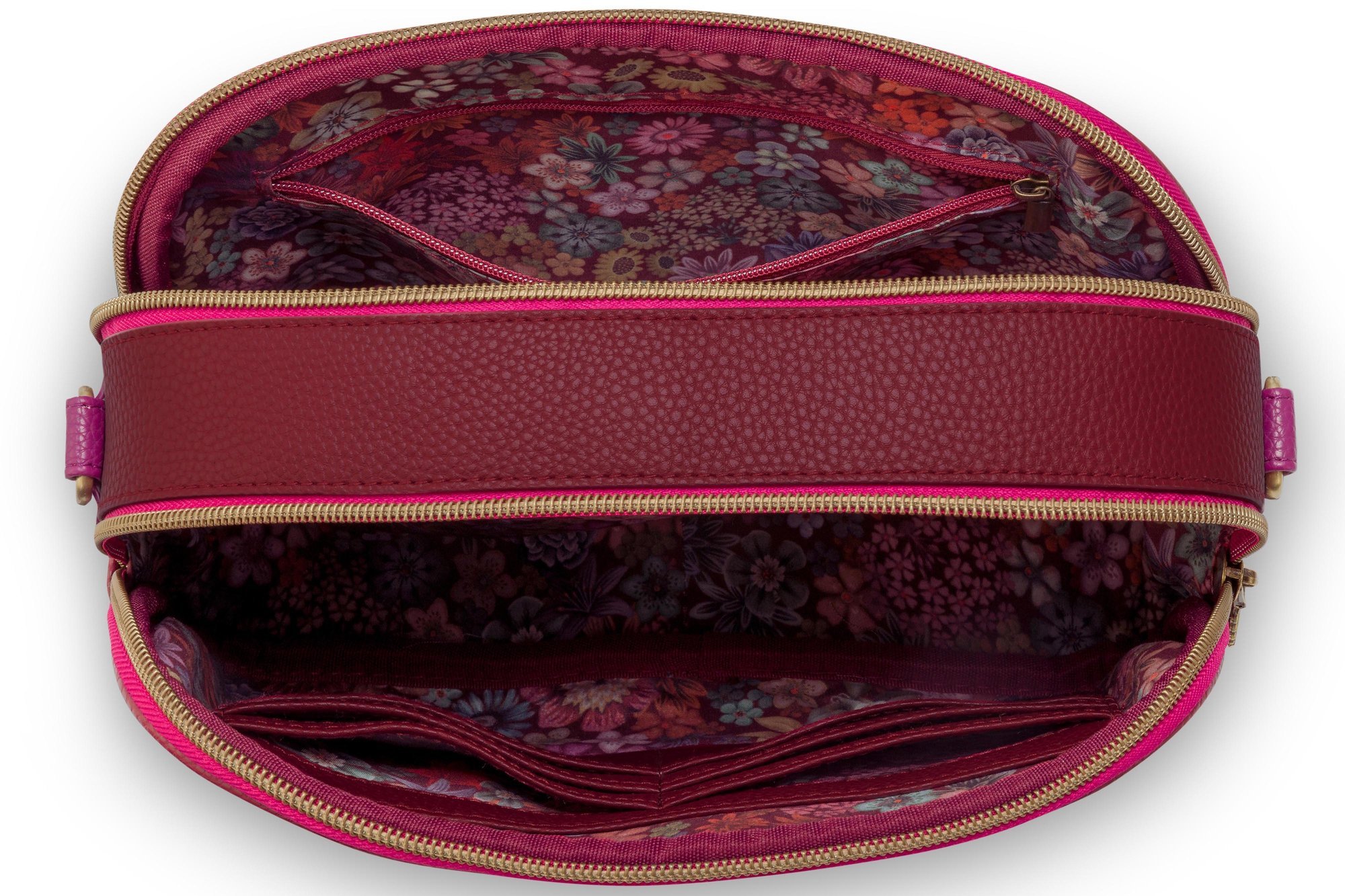 Сумка кросс-боди средняя Frida Purple, 2,5 л, 26,5х7,6х16,5 см