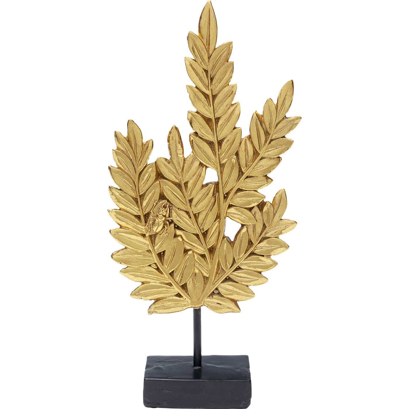 Объект декоративный Leaves Gold ракурс 2