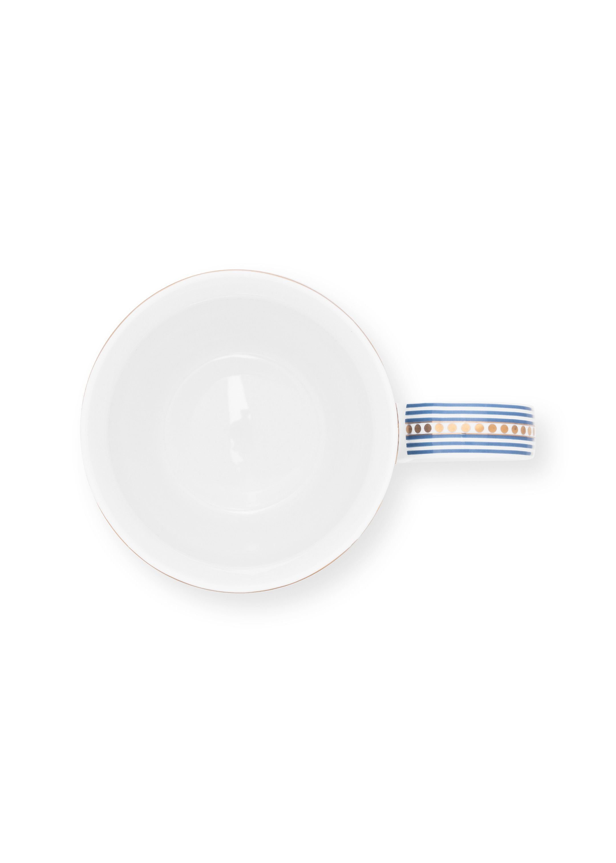 Набор кружек XL (2 шт. по 450 мл) Flower Festival Scallop Deco Light Blue ракурс 5