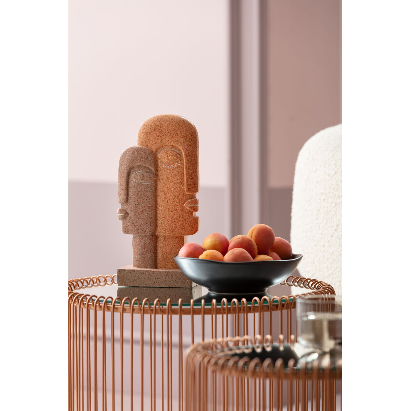 Стол приставной Wire Copper, Ø44 см (2 шт.) ракурс 14